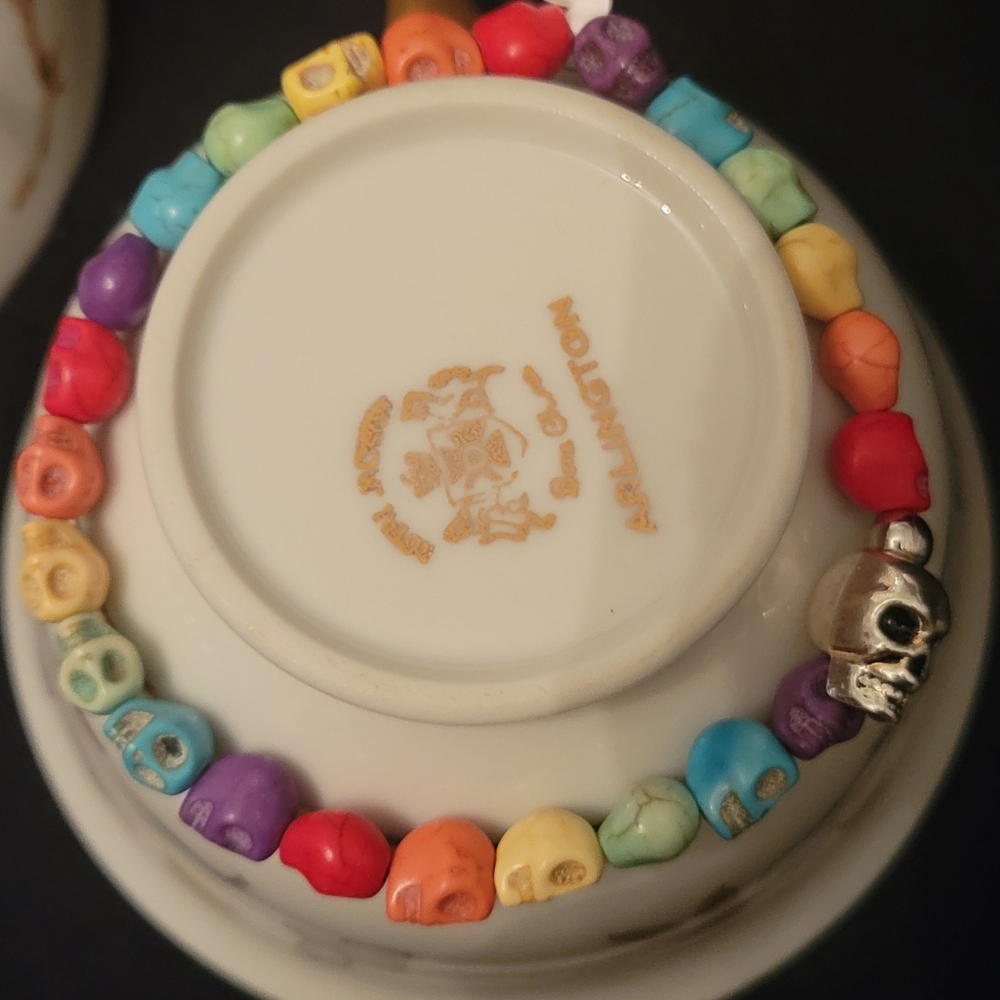 Skull Bracelet (Rainbow)